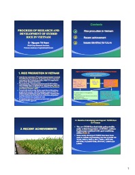 Progress of Research and Development of Hybrid Rice in Vietnam (Nguyen Tri Hoan)